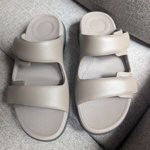 Fitflop Black Slide Sandals